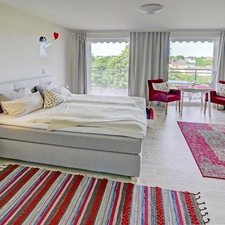 Fewo1846 - Flensview - Komfortables Studioapartment Mit Balkon Und Hafenblick Flensburg Kültér fotó