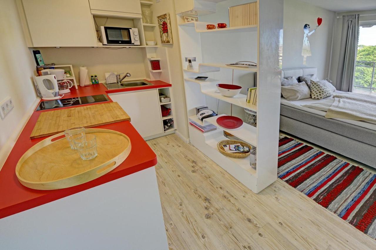 Fewo1846 - Flensview - Komfortables Studioapartment Mit Balkon Und Hafenblick Flensburg Kültér fotó