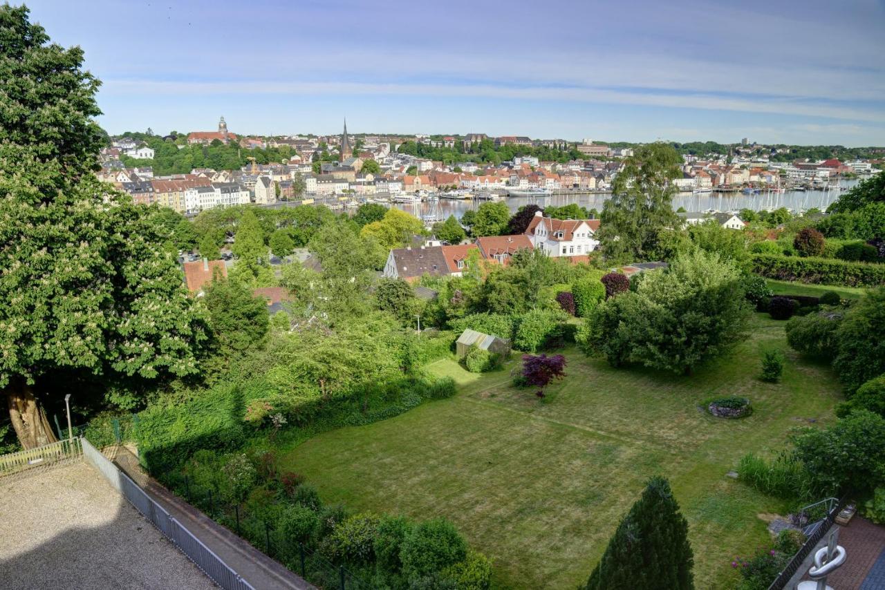 Fewo1846 - Flensview - Komfortables Studioapartment Mit Balkon Und Hafenblick Flensburg Kültér fotó